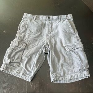 ✅Gray Cargo Men Shorts